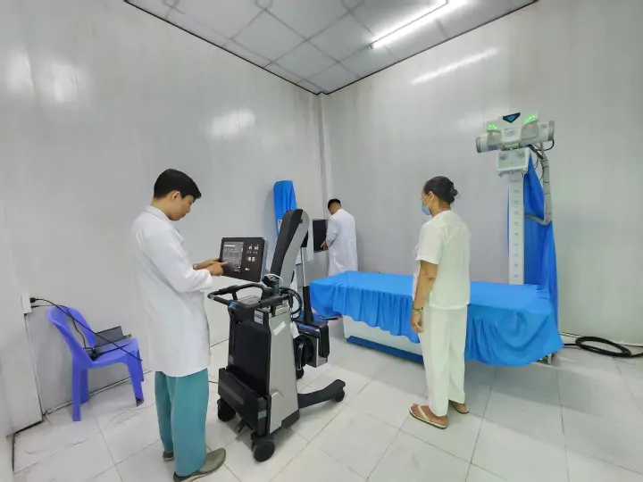 Thanh An Commune Health Station, Can Gio applies AI in medical treatment